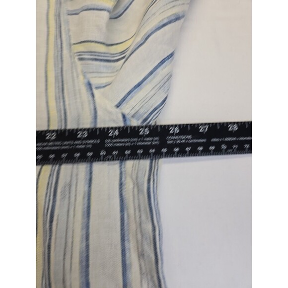 Tommy Bahama 100% Linen Shirt Mens XL Striped Long Sleeve Button Up‎ Casual Vaca - Picture 8 of 10